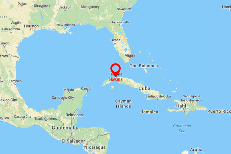 Havana Map