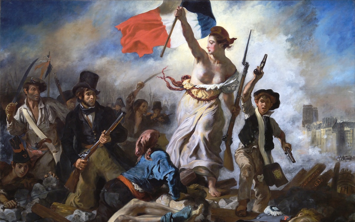 La libertad guiando al pueblo