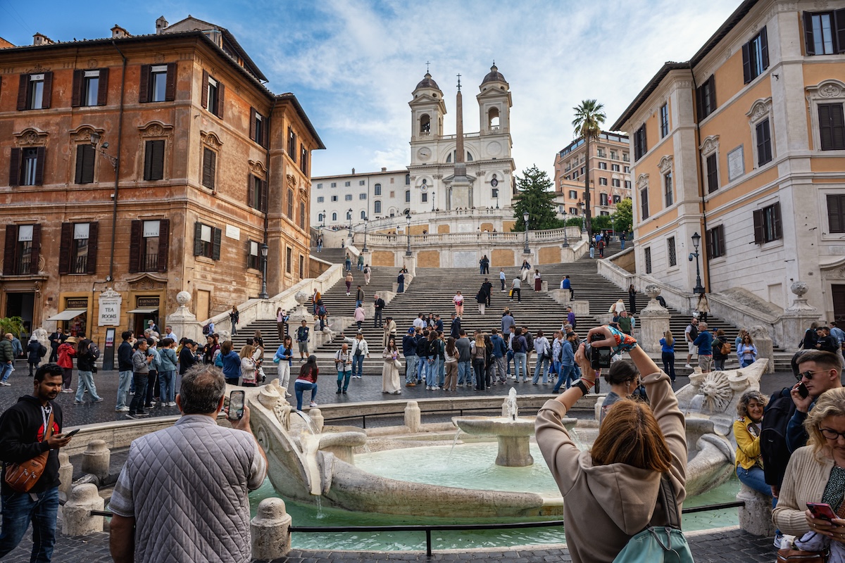 Plaza de España en Roma