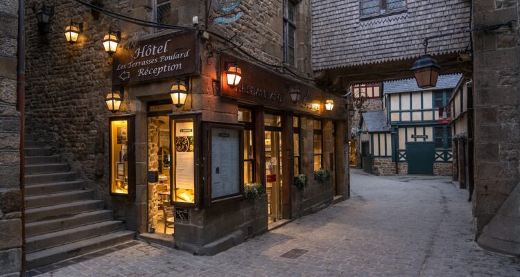Night on Mont Saint-Michel