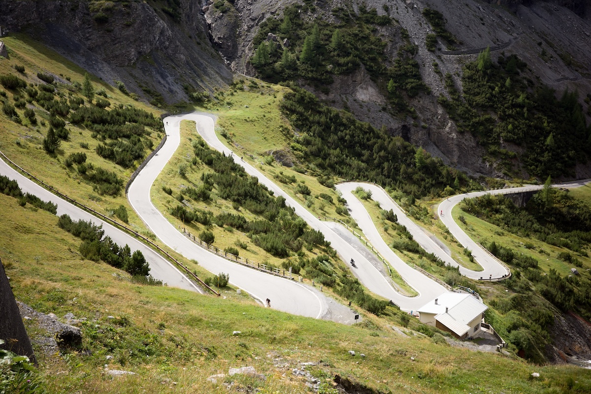 Carretera del paso Stelvio