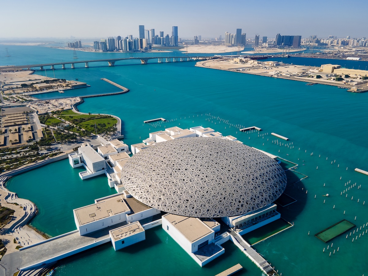 Louvre Abu Dhabi Aerial