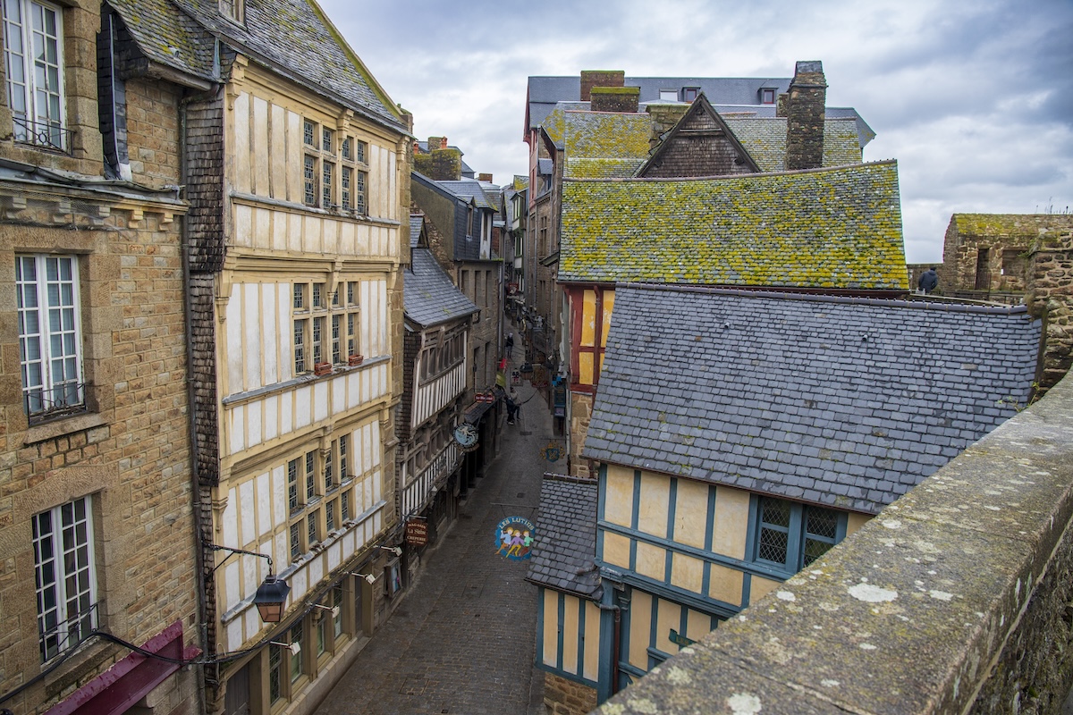 Mont-Saint-Michel Town