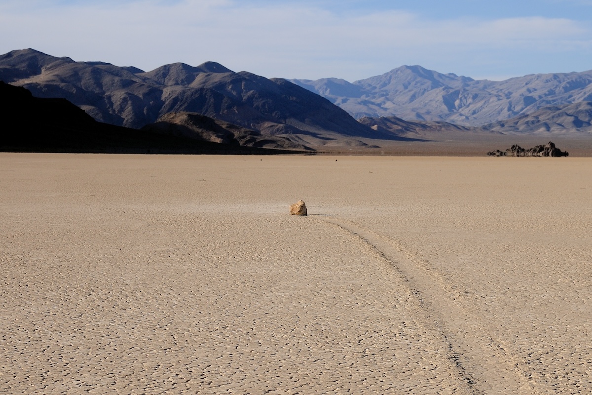 Sailing Stone on Racetrack Playa