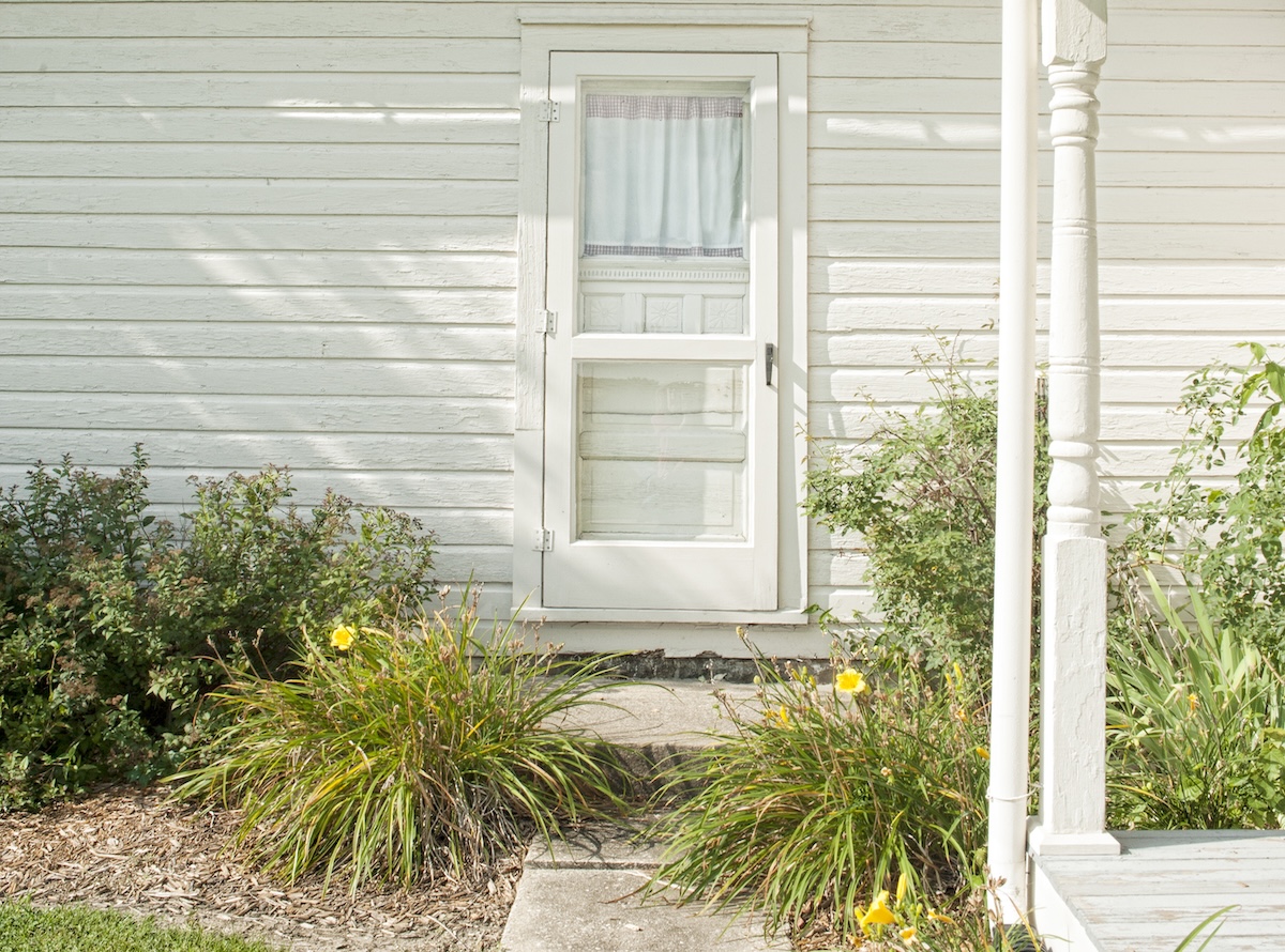 American Gothic House Door