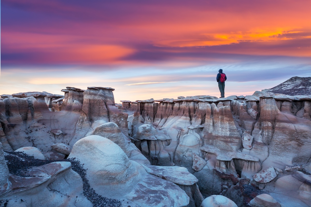 Bisti badlands