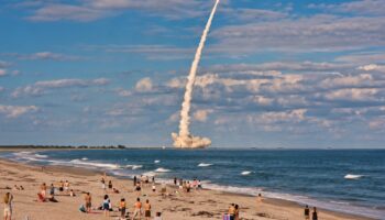 Cocoa Beach Rocket Launch