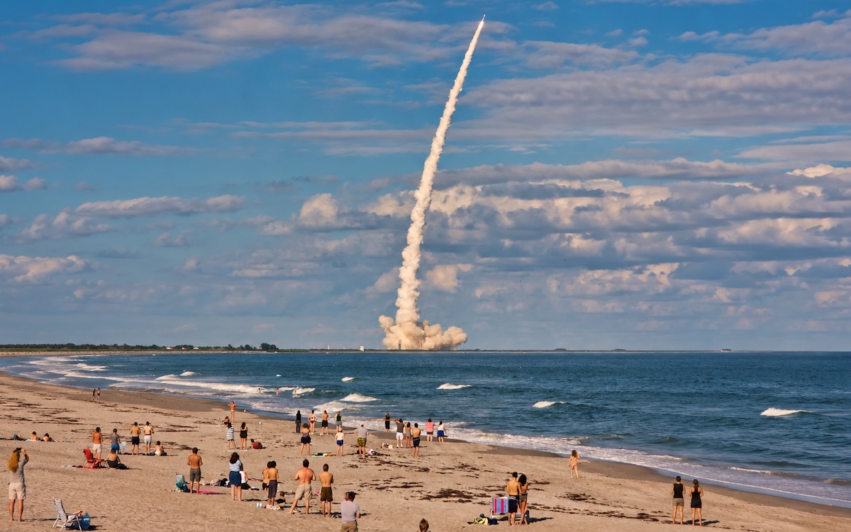 Cocoa Beach Rocket Launch