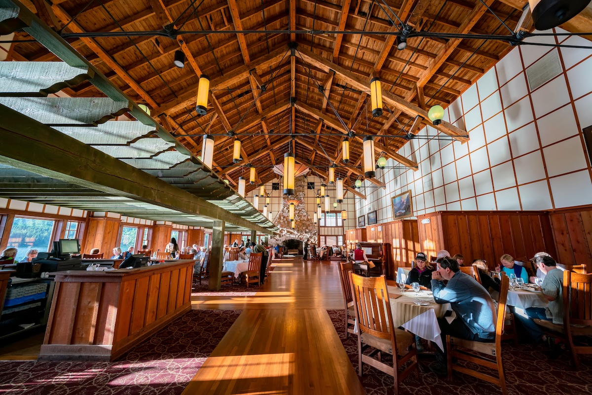 Many Glacier Hotel Interior