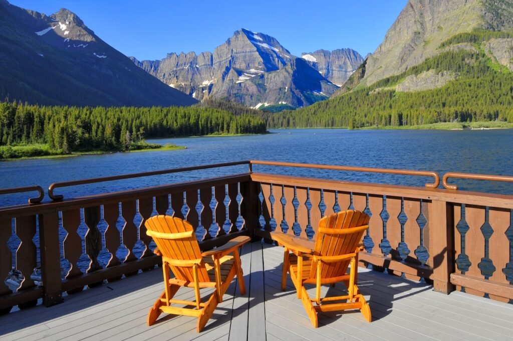 Many Glacier Hotel Seats
