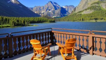 Many Glacier Hotel Seats