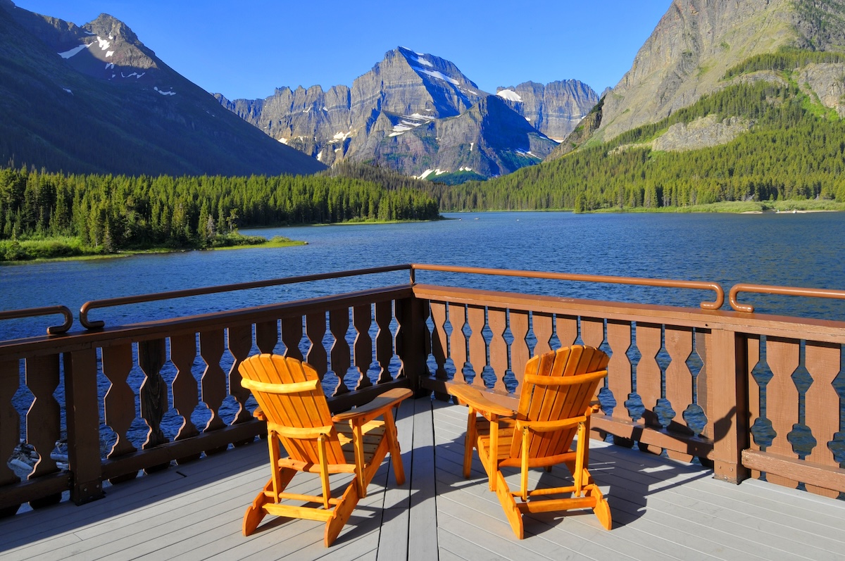 Many Glacier Hotel Seats