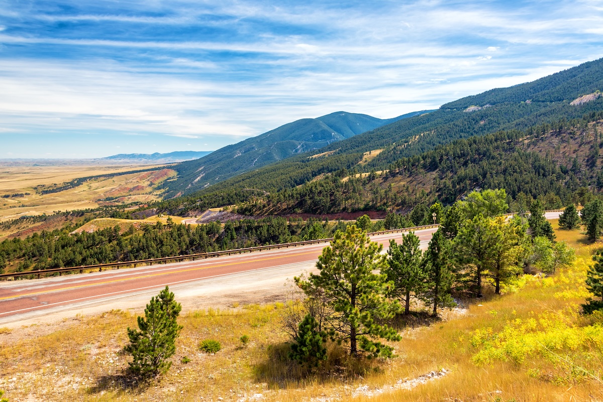 landscape outside of Sheridan