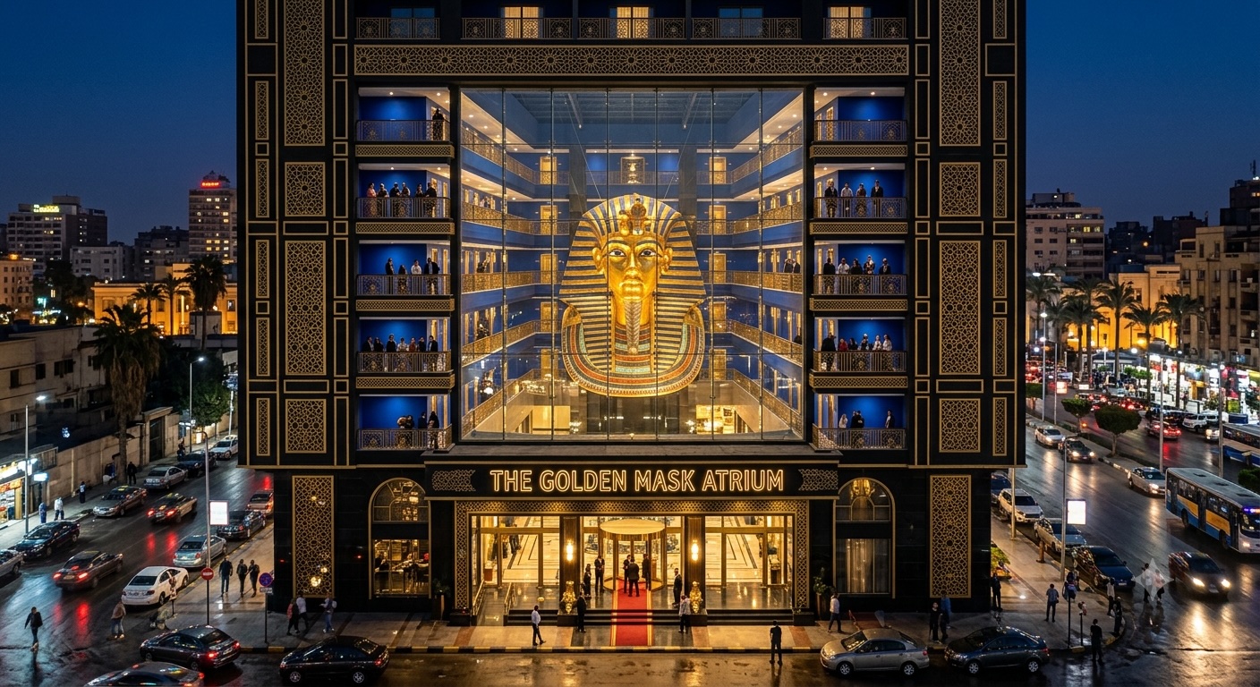 The Golden Mask Atrium