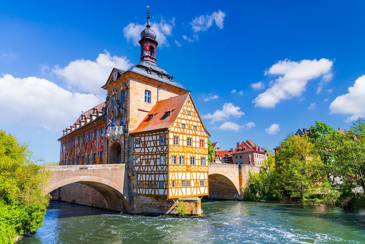 Historic Old Town Hall in Bamberg