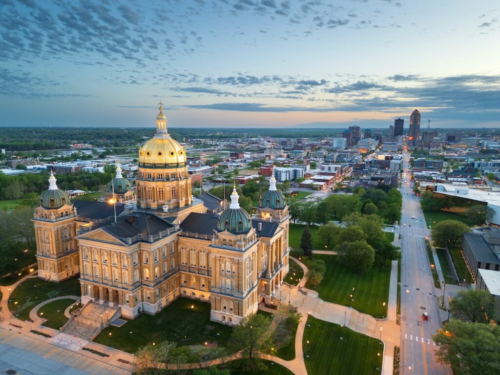 Iowa: Des Moines