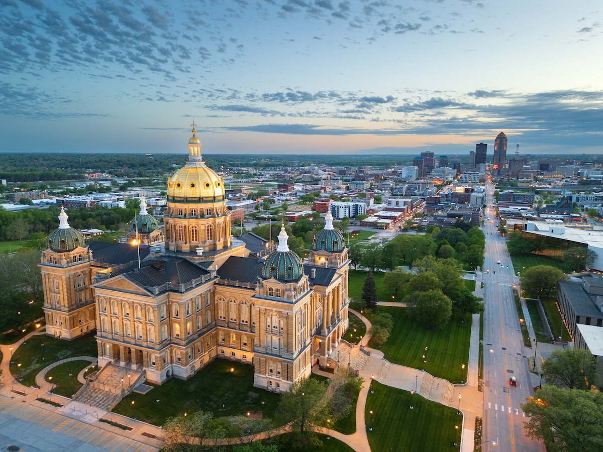 Iowa: Des Moines
