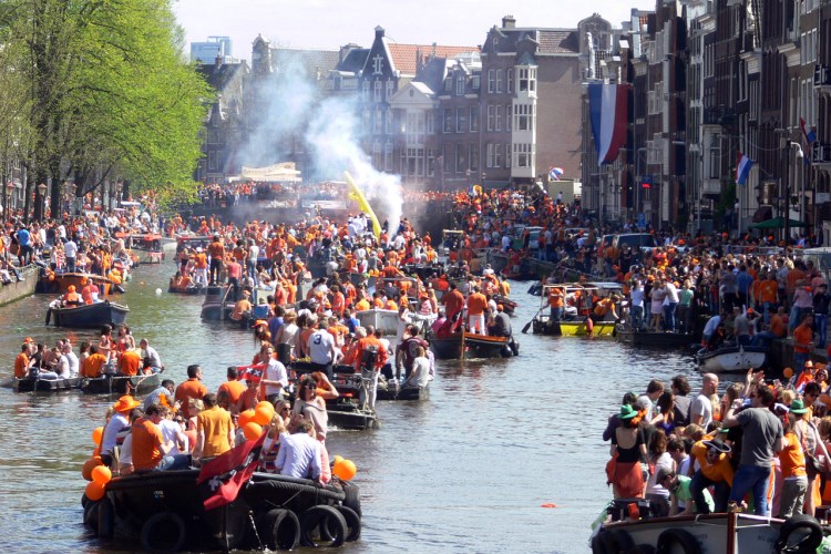 King’s Day in Amsterdam