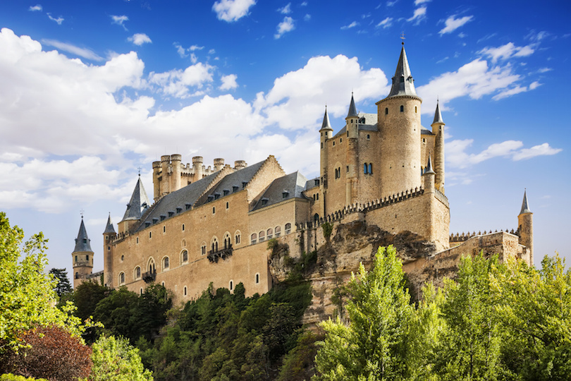 castles in spain Alcazar of Segovia