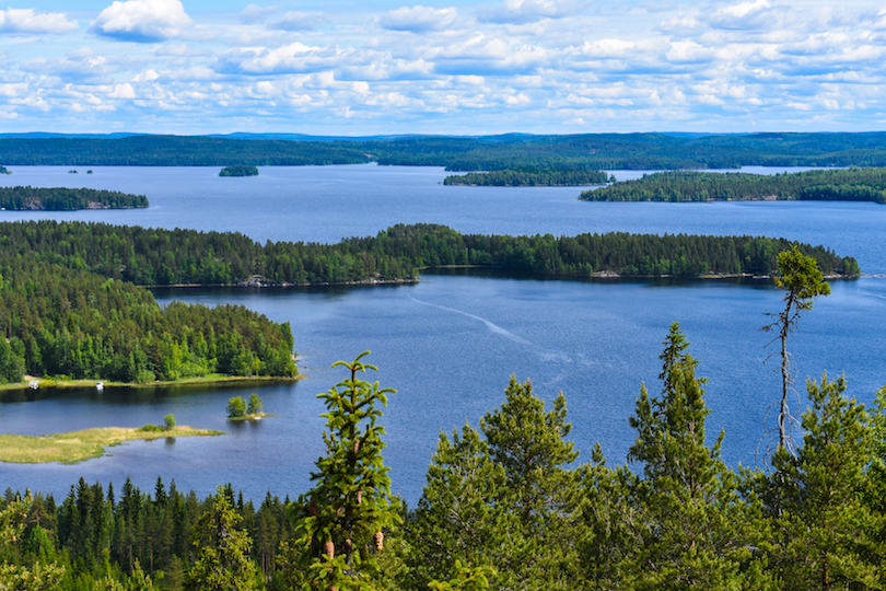 Los 10 lagos más hermosos de Finlandia (con mapa)