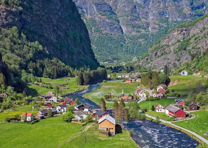 12 ciudades pequeñas más pintorescas de Noruega (con mapa)
