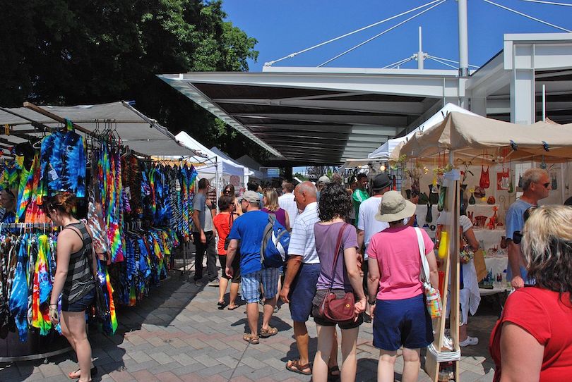 Samstagsmarkt in Portland