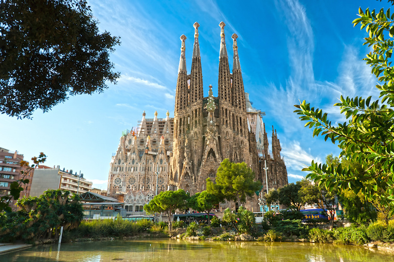 Famous tourist spots in spain