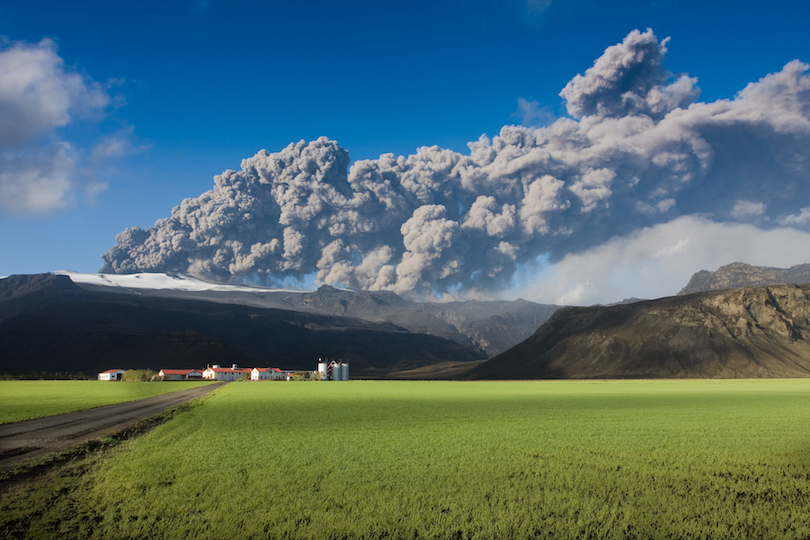 شماره 1 آتشفشان در ایسلند