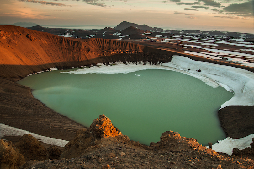 10 آتشفشان شگفت انگیز در ایسلند
